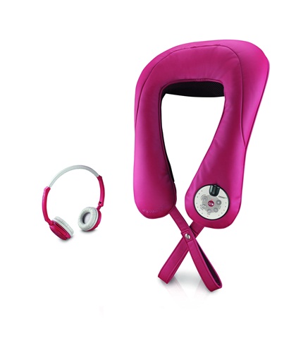 覺得用按摩器按摩雙肩的節奏一成不變很乏味嗎?聽音樂